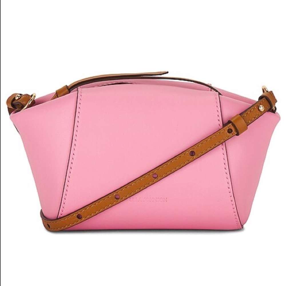 Ulla Johnson Imogen Small Pink Crossbody Bag